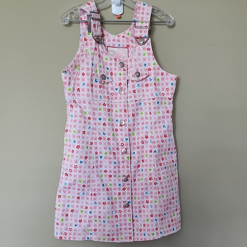 J-cosl Jean Pink Patterned Fabric 6years